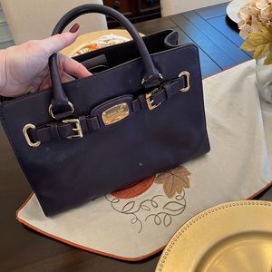 Michael Kors medium Satchel. Dark Purple.